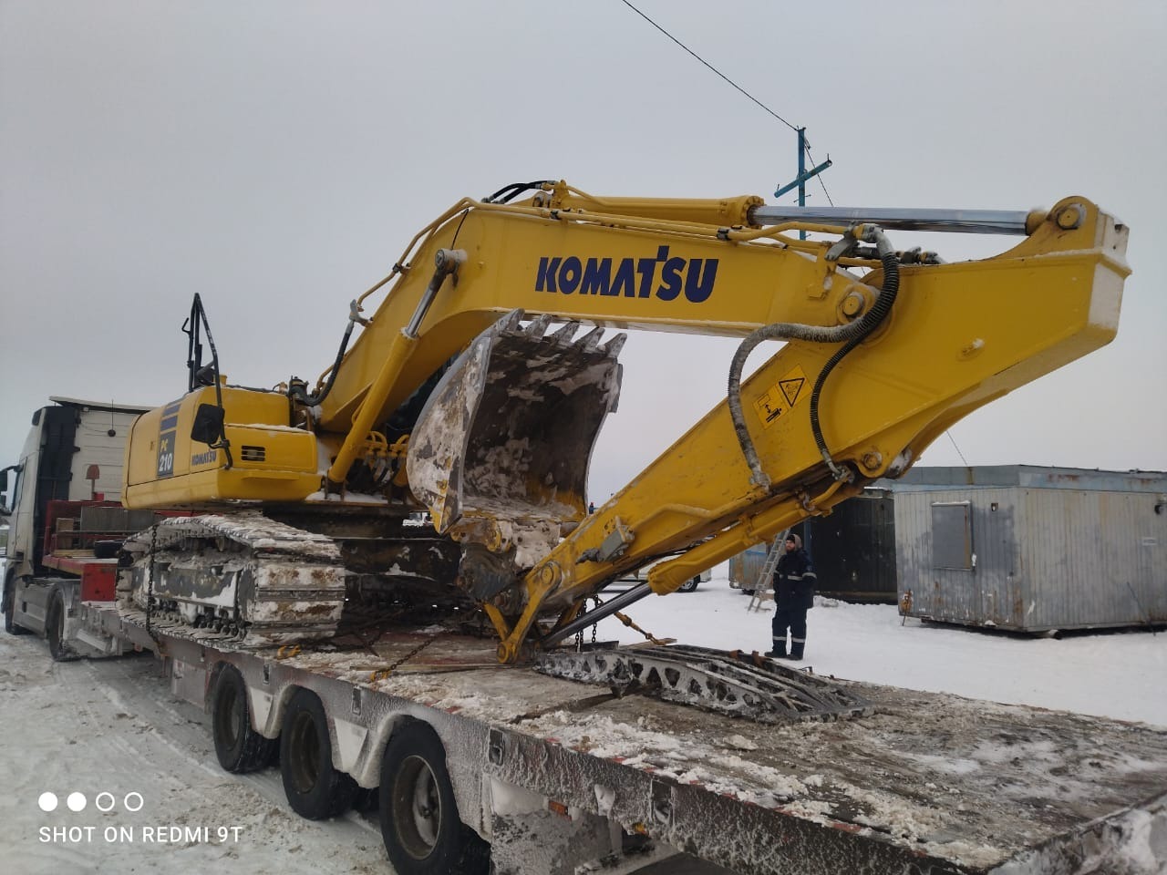 Экскаватор п. Пионерный (ЯНАО) - Пермь